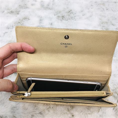 chanel paris wallet on chain|genuine chanel wallets.